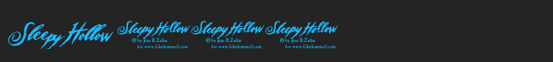 Sleepy Hollow 2.0 font